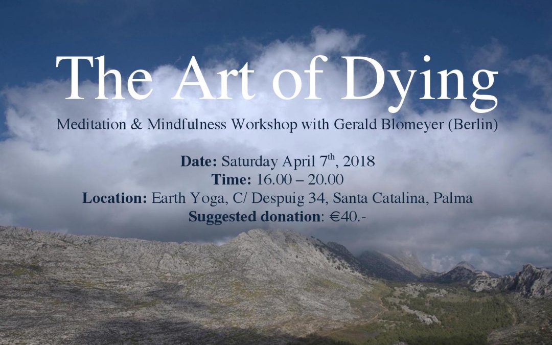 The Art of Dying, Sat. April 7th, 2018 in Palma, Mallorca